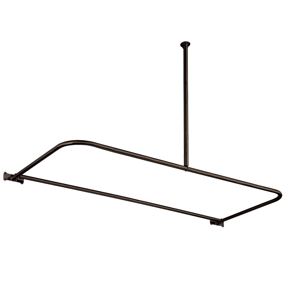 Kingston Brass CC3135 D-Type Shower Rod, Oil Rubbed Bronze - BNGBath