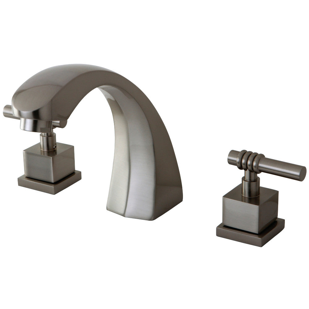 Kingston Brass KS4368QL Fortress Roman Tub Faucet, Brushed Nickel - BNGBath