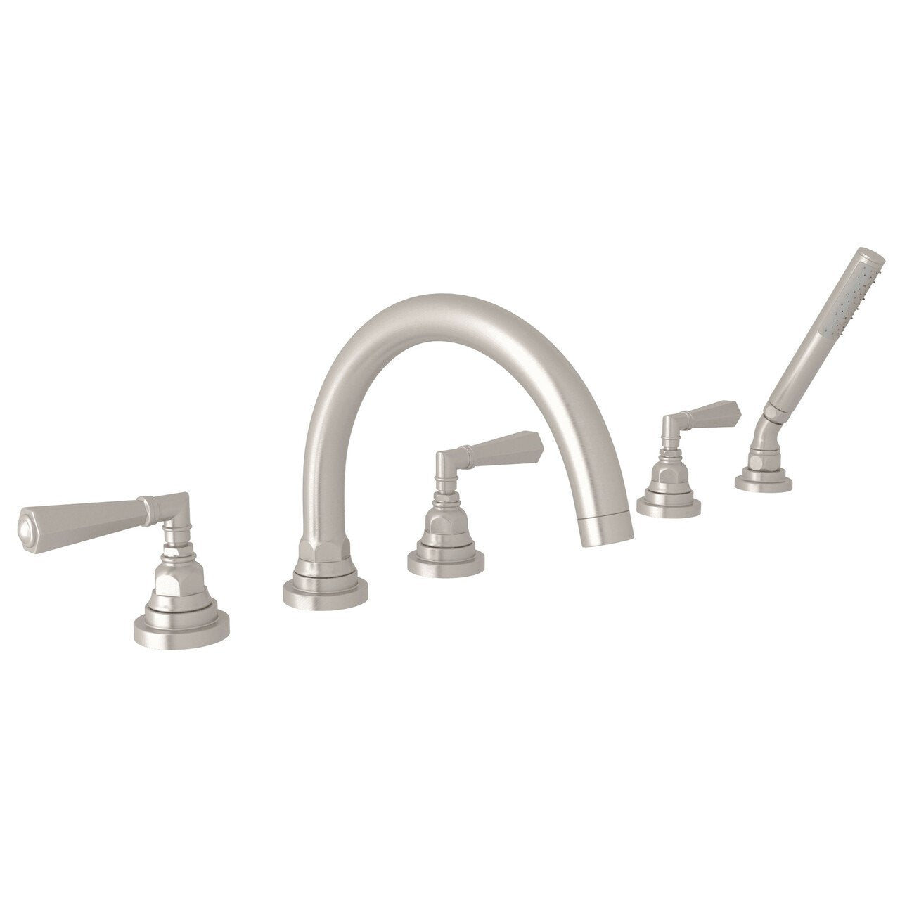 ROHL San Giovanni 5-Hole Deck Mount Tub Filler - BNGBath