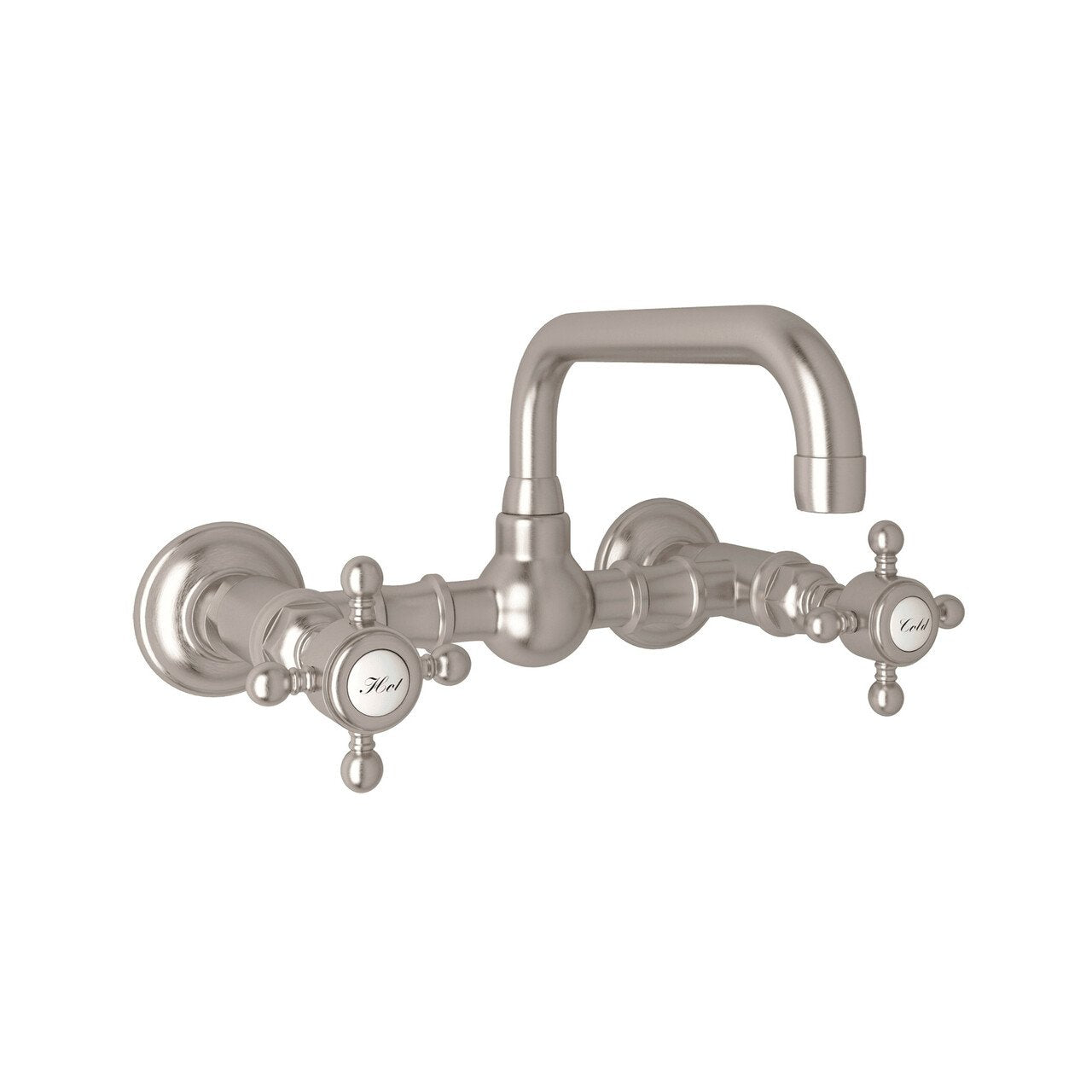 ROHL Acqui Wall Mount Bridge Bathroom Faucet - BNGBath