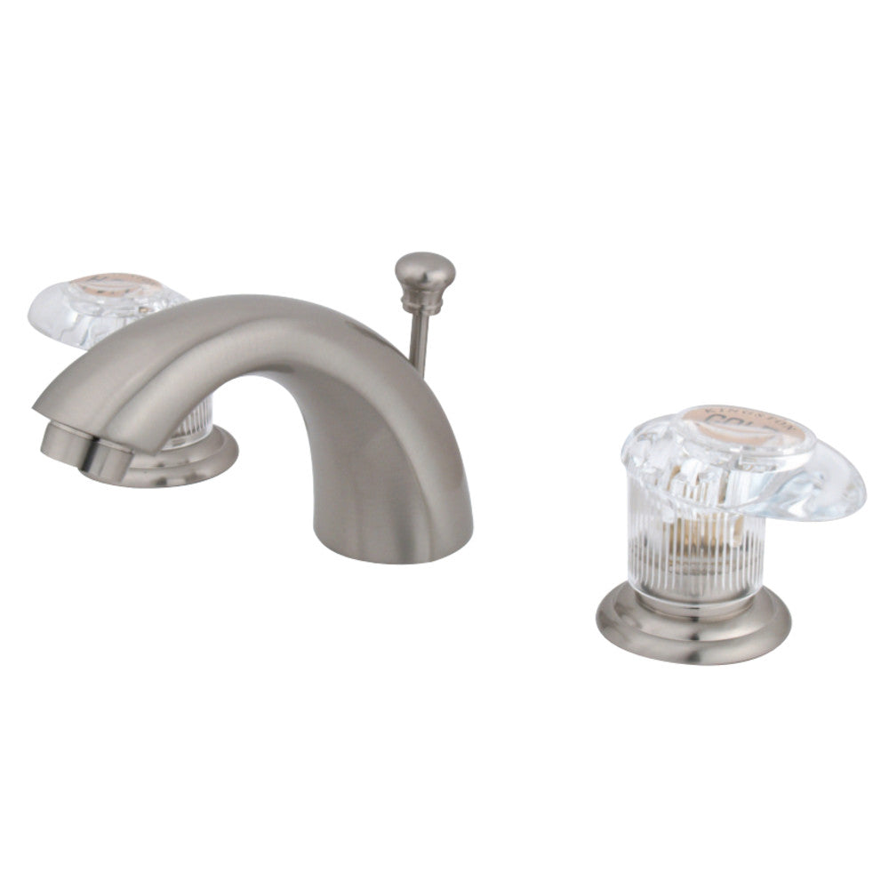 Kingston Brass KB958ALL Mini-Widespread Bathroom Faucet, Brushed Nickel - BNGBath