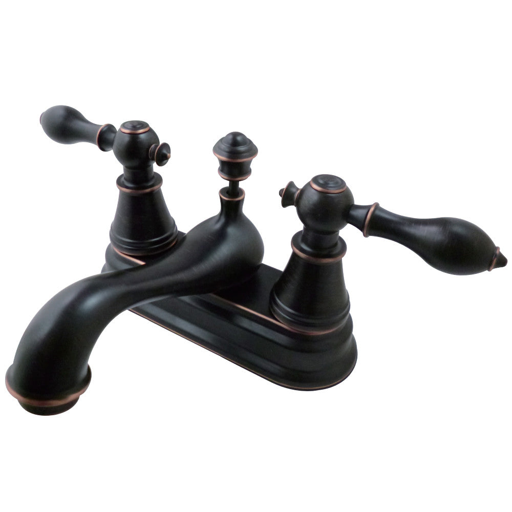 Fauceture FSY3606AL 4 in. Centerset Bathroom Faucet, Naples Bronze - BNGBath