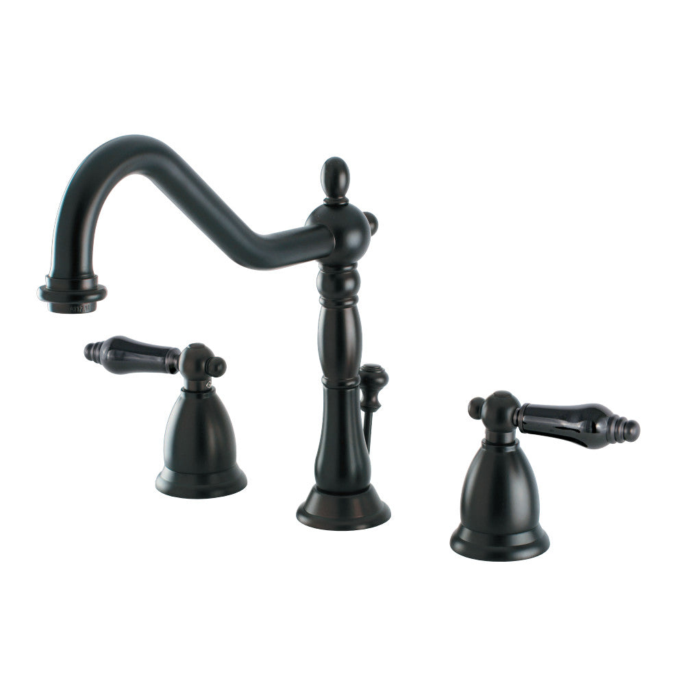 Kingston Brass KS1995PKL 8 in. Widespread Bathroom Faucet, Oil Rubbed Bronze - BNGBath