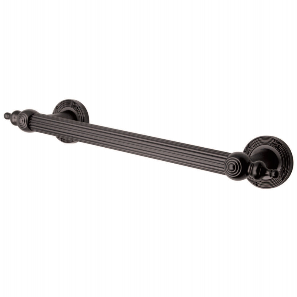 Kingston Brass DR710125 Templeton 12" Decorative Grab Bar, Oil Rubbed Bronze - BNGBath