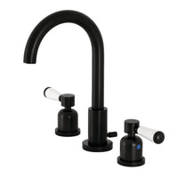 Thumbnail for Fauceture FSC8920DPL Paris Widespread Bathroom Faucet, Matte Black - BNGBath