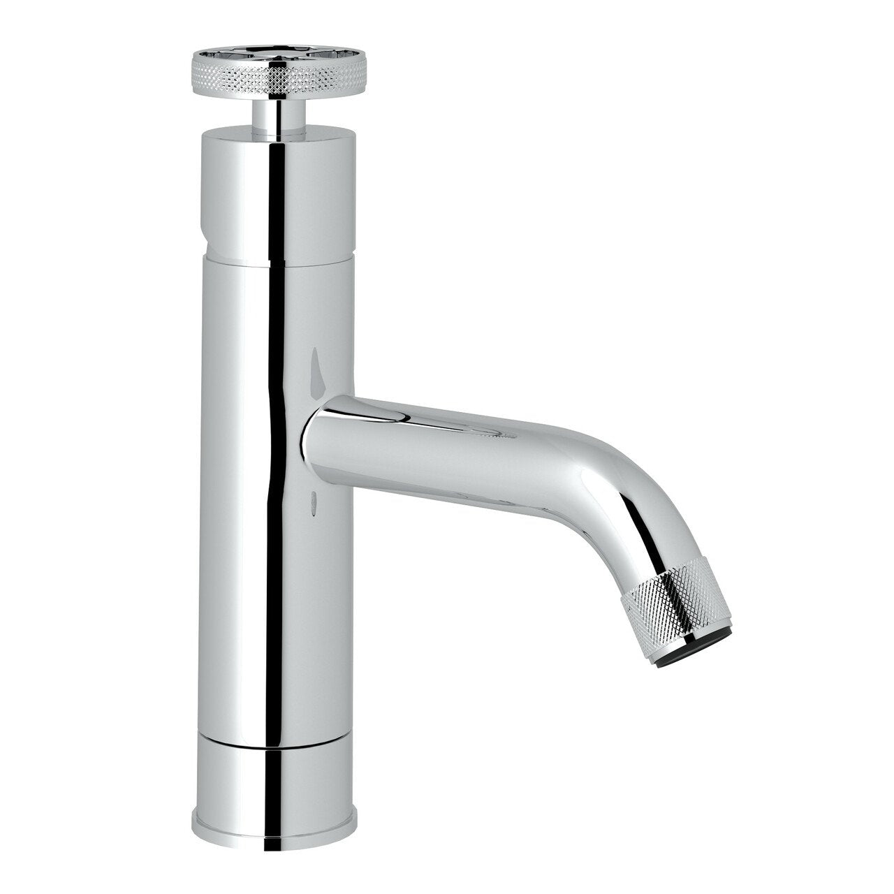 ROHL Campo Single Hole Single Industrial Metal Wheel Handle Bathroom Faucet - BNGBath