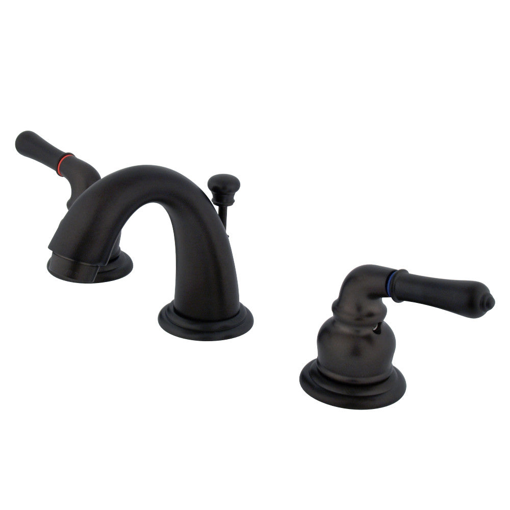 Kingston Brass KB915 Magellan Widespread Bathroom Faucet, Oil Rubbed Bronze - BNGBath