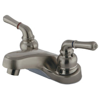 Thumbnail for Kingston Brass GKB258LP 4 in. Centerset Bathroom Faucet, Brushed Nickel - BNGBath