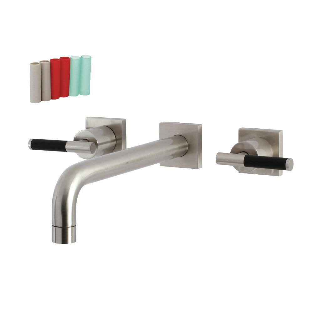 Kingston Brass KS6028CKL Ksiser Wall Mount Tub Faucet, Brushed Nickel - BNGBath