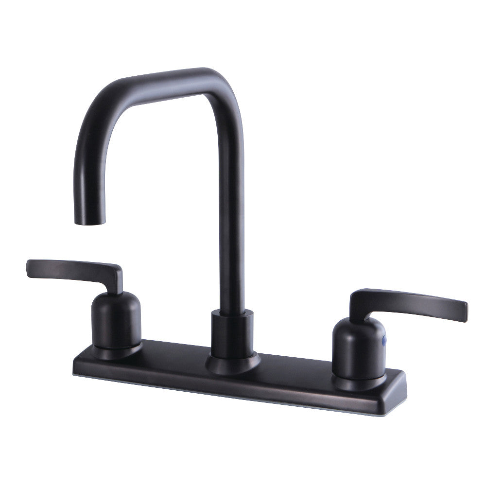 Kingston Brass FB2145EFL Centurion 8-Inch Centerset Kitchen Faucet, Oil Rubbed Bronze - BNGBath