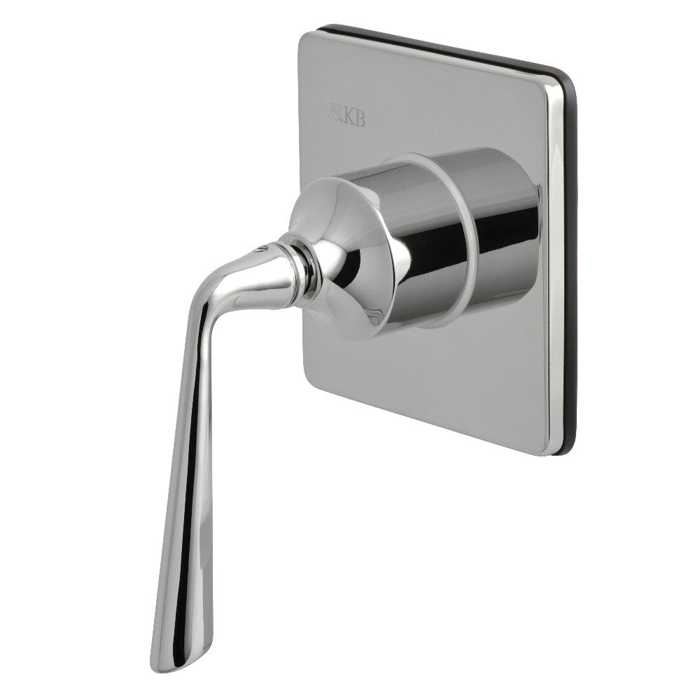 Kingston Brass KS3041ZL 3-Way Diverter Valve with Trim Kit, Polished Chrome - BNGBath