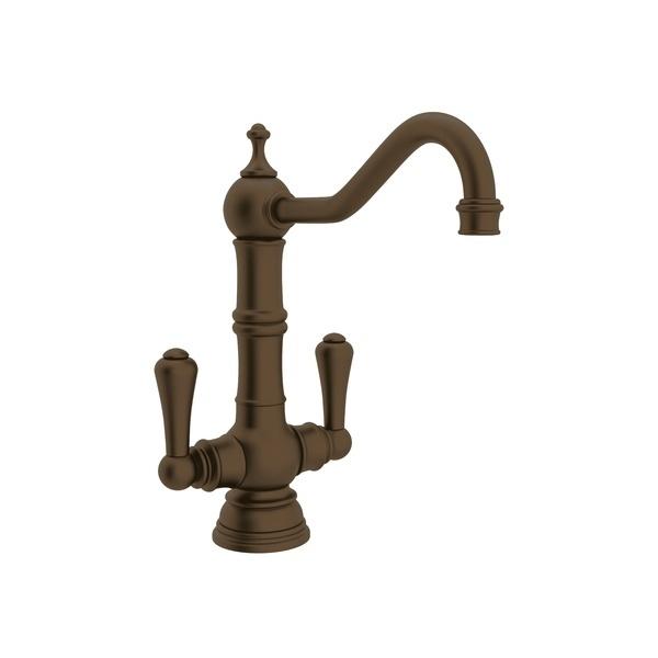 Perrin & Rowe Edwardian Single Hole Bar and Food Prep Faucet with Lever Handles - BNGBath