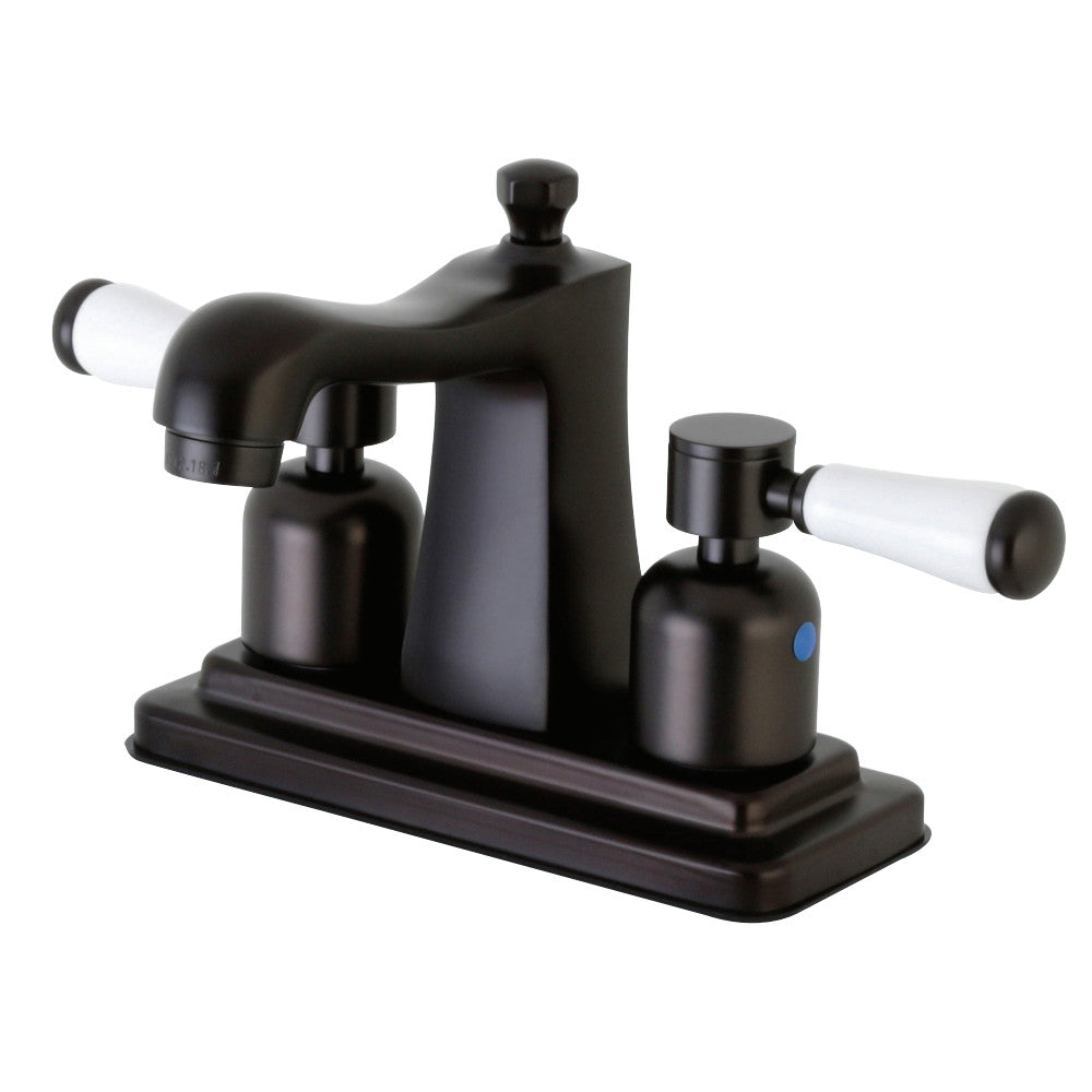 Kingston Brass FB4645DPL 4 in. Centerset Bathroom Faucet, Oil Rubbed Bronze - BNGBath