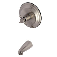 Thumbnail for Kingston Brass KB2638DXTO Tub Only, Brushed Nickel - BNGBath