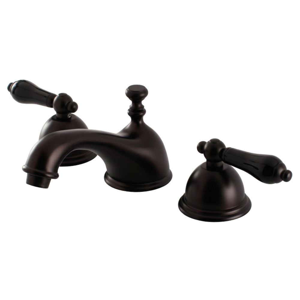 Kingston Brass KS3965PKL Duchess Widespread Bathroom Faucet with Brass Pop-Up, Oil Rubbed Bronze - BNGBath