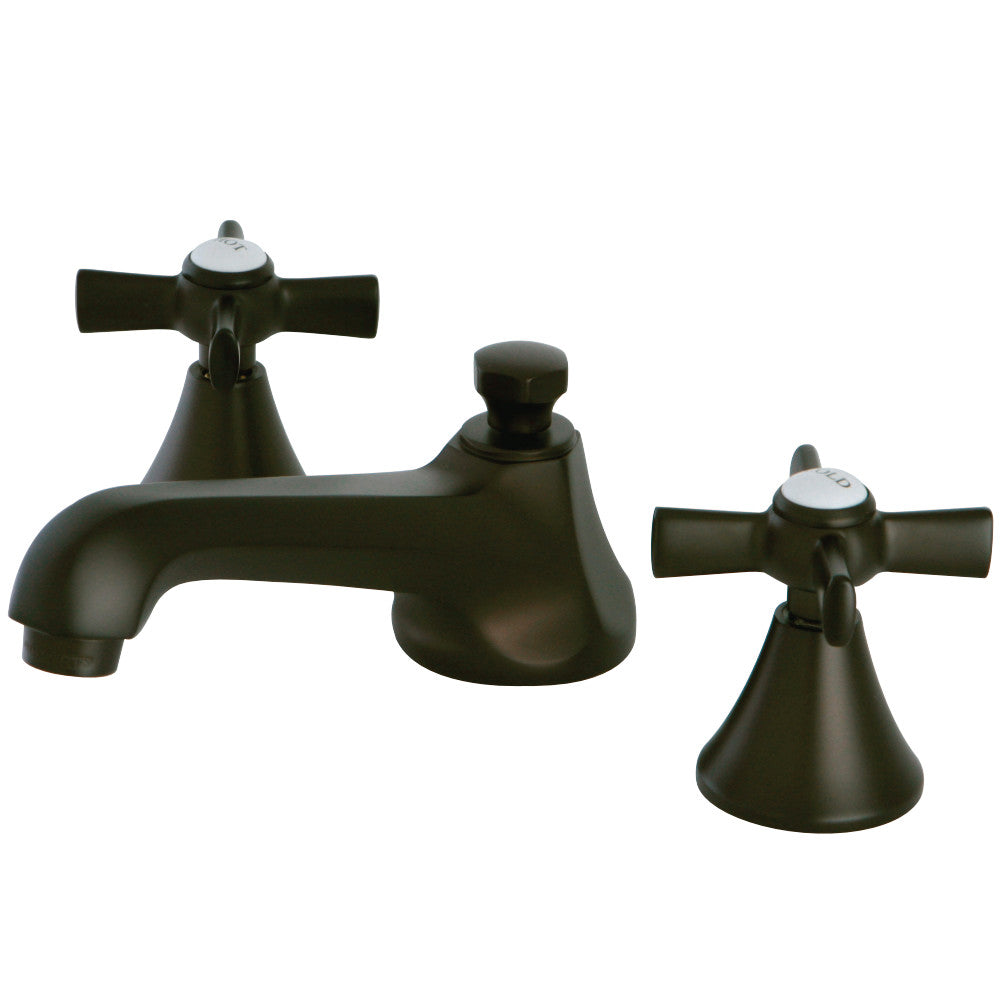 Kingston Brass KS4475ZX 8 in. Widespread Bathroom Faucet, Oil Rubbed Bronze - BNGBath