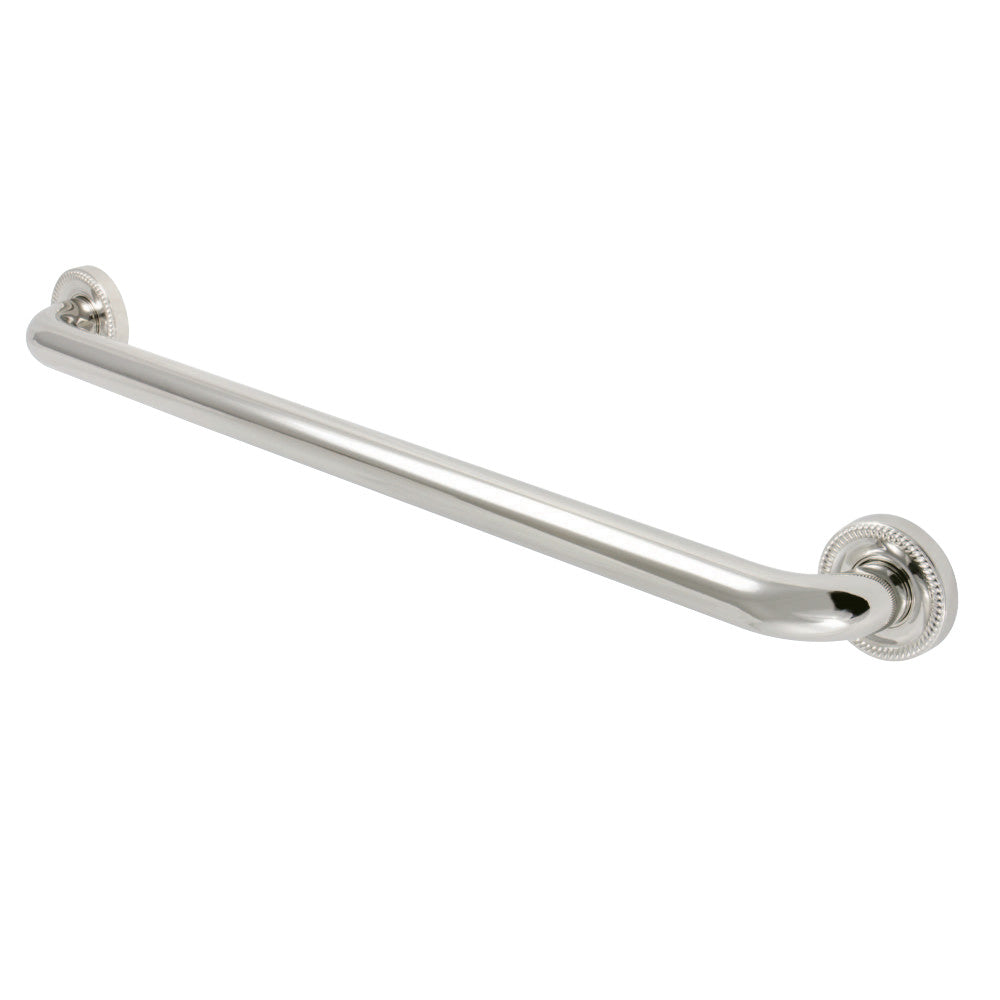 Kingston Brass DR914246 Camelon 24-Inch X 1-1/4-Inch OD Grab Bar, Polished Nickel - BNGBath