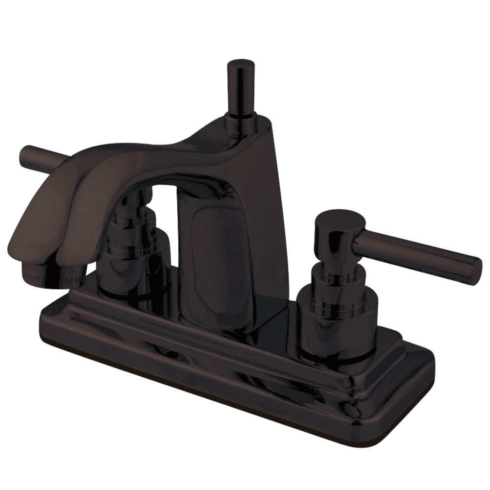 Kingston Brass KS8645EL 4 in. Centerset Bathroom Faucet, Oil Rubbed Bronze - BNGBath