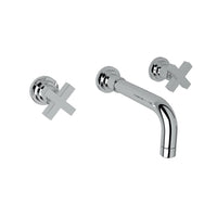 Thumbnail for ROHL Lombardia Wall Mount Widespread Bathroom Faucet - BNGBath