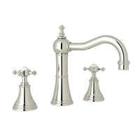 Thumbnail for Perrin & Rowe Georgian Era Column Spout Widespread Faucet - BNGBath