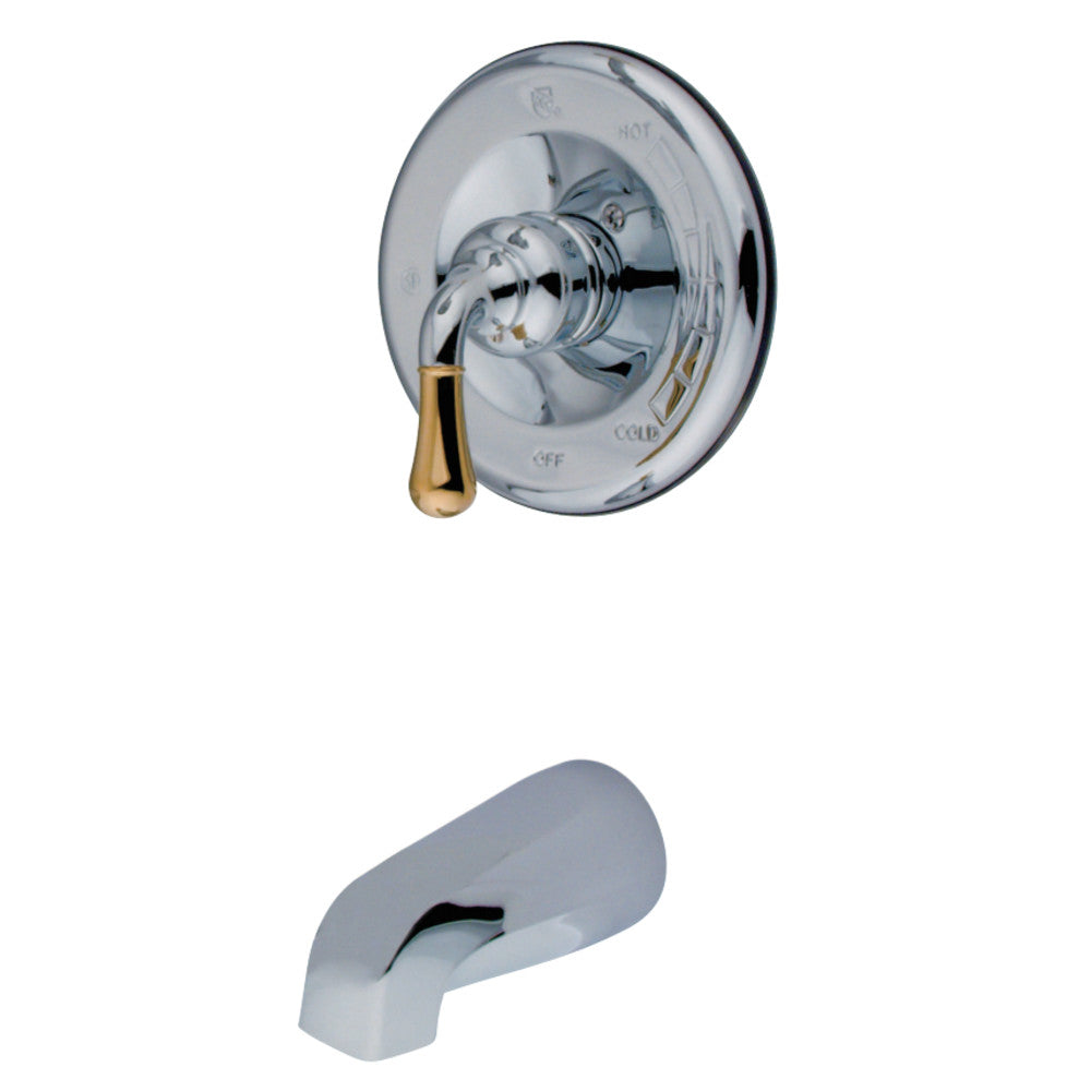 Kingston Brass KB1634TO Magellan Tub Only for KB1634, Polished Chrome - BNGBath