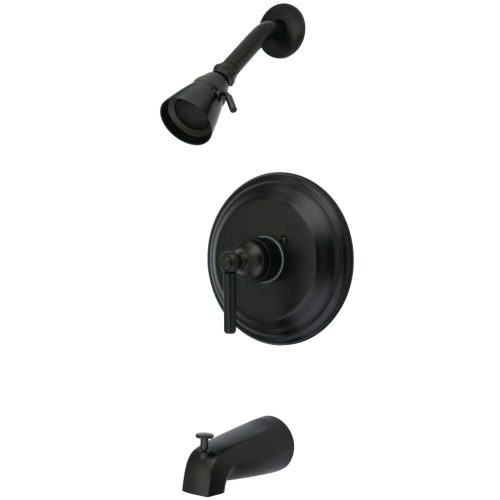 Kingston Brass KB2635EL Elinvar Tub & Shower Faucet, Oil Rubbed Bronze - BNGBath