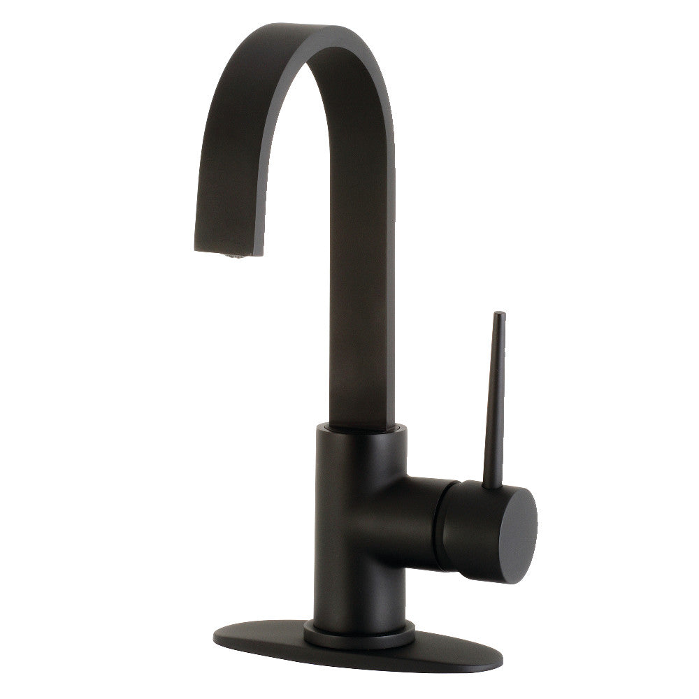 Kingston Brass LS8610NYL New York One-Handle 1-Hole Deck Mounted Bar Faucet, Matte Black - BNGBath