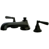 Thumbnail for Kingston Brass KS4305HL Metropolitan Roman Tub Faucet, Oil Rubbed Bronze - BNGBath