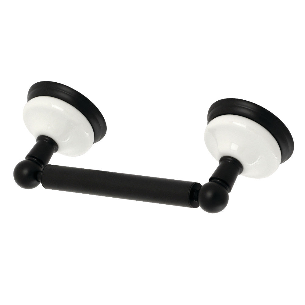 Kingston Brass BA1118MB Victorian Toilet Paper Holder, Matte Black - BNGBath