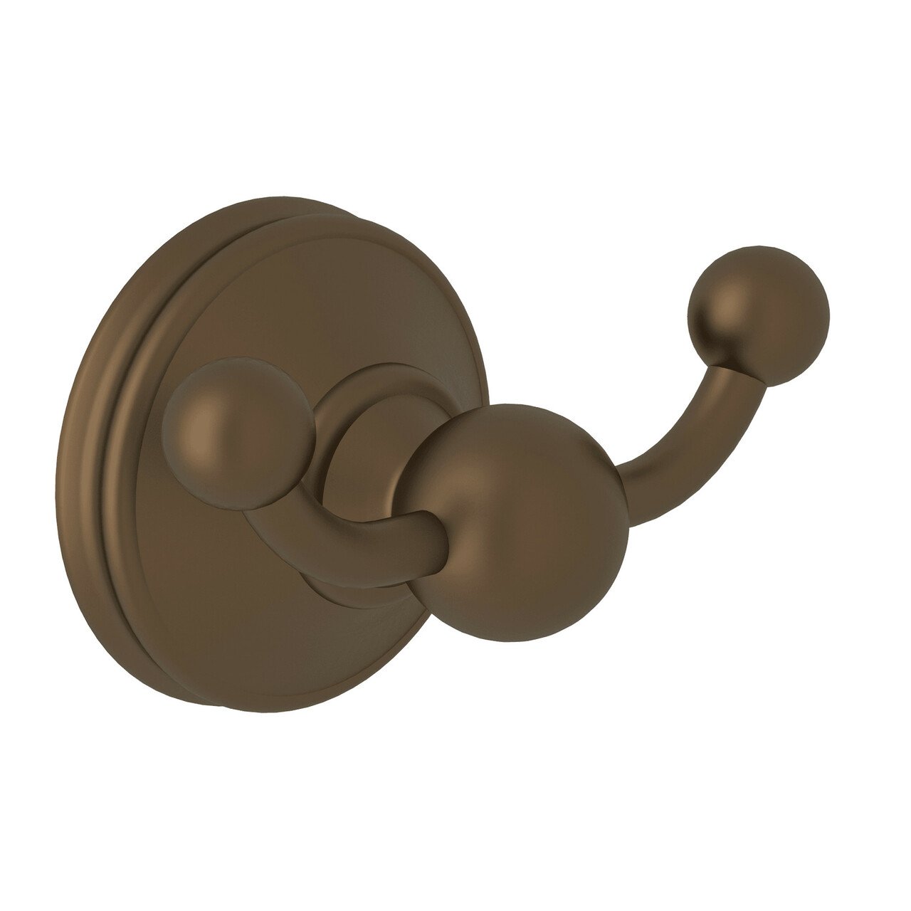 Perrin & Rowe Georgian Era Wall Mount Double Robe Hook - BNGBath