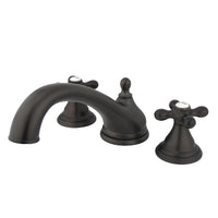 Thumbnail for Kingston Brass KS5535AX Vintage Roman Tub Faucet, Oil Rubbed Bronze - BNGBath