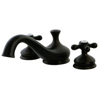 Thumbnail for Kingston Brass KS3335AX Heritage Roman Tub Faucet, Oil Rubbed Bronze - BNGBath