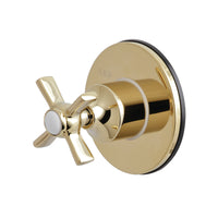 Thumbnail for Kingston Brass KS3032ZX 3-Way Diverter Valve with Trim Kit, Polished Brass - BNGBath