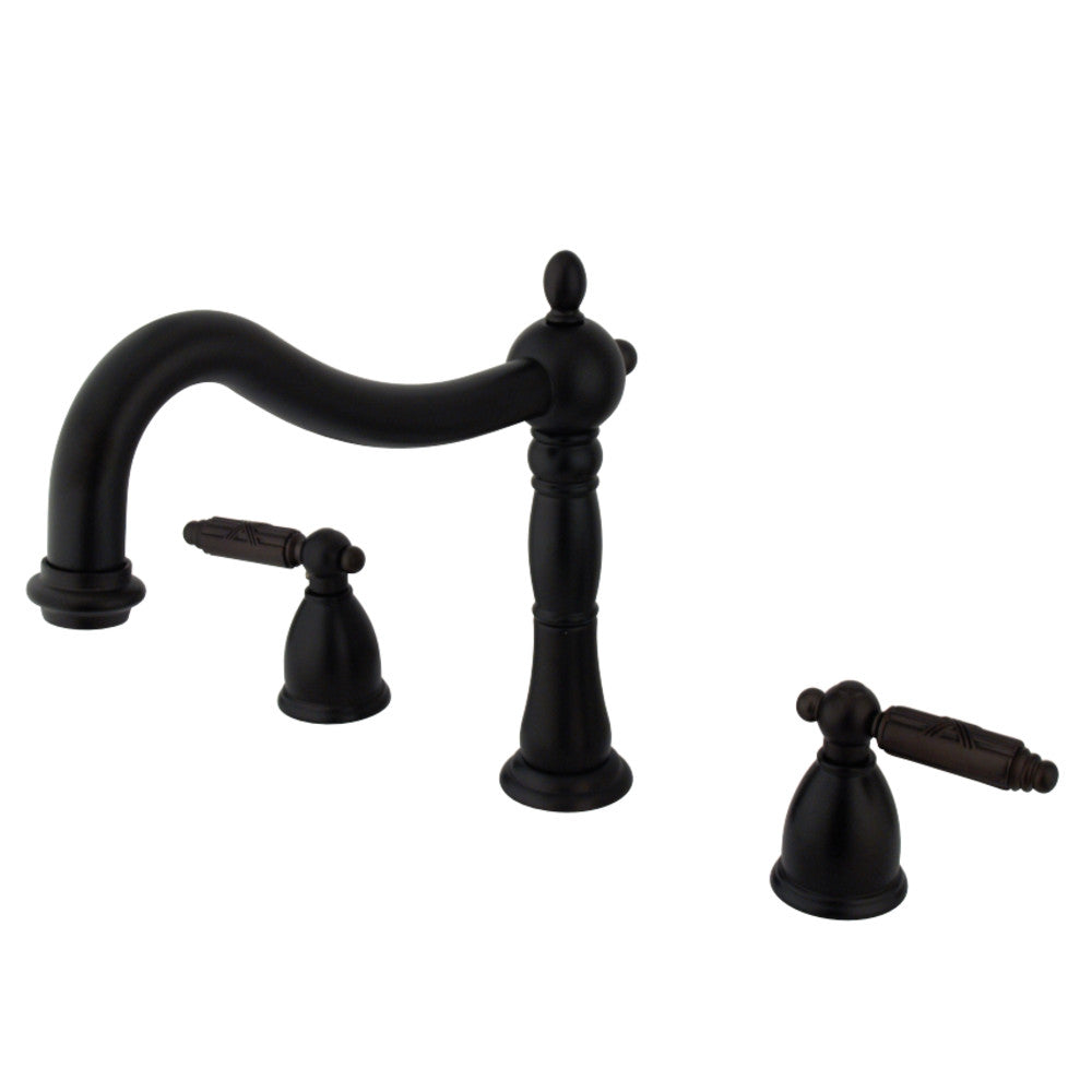 Kingston Brass KS1345GL Heritage Roman Tub Faucet, Oil Rubbed Bronze - BNGBath