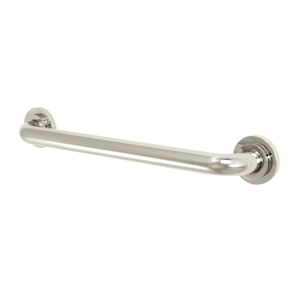 Kingston Brass DR414186 Manhattan 18-Inch X 1-1/4-Inch OD Decorative Grab Bar, Polished Nickel - BNGBath