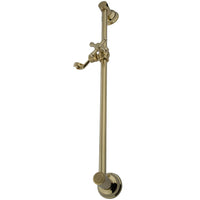 Thumbnail for Kingston Brass KSX3522SG Made To Match 24-Inch Shower Slide Bar, Polished Brass - BNGBath