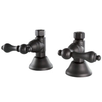 Thumbnail for Kingston Brass CCK44155AL Straight Stop Shut Off Valve, Oil Rubbed Bronze - BNGBath