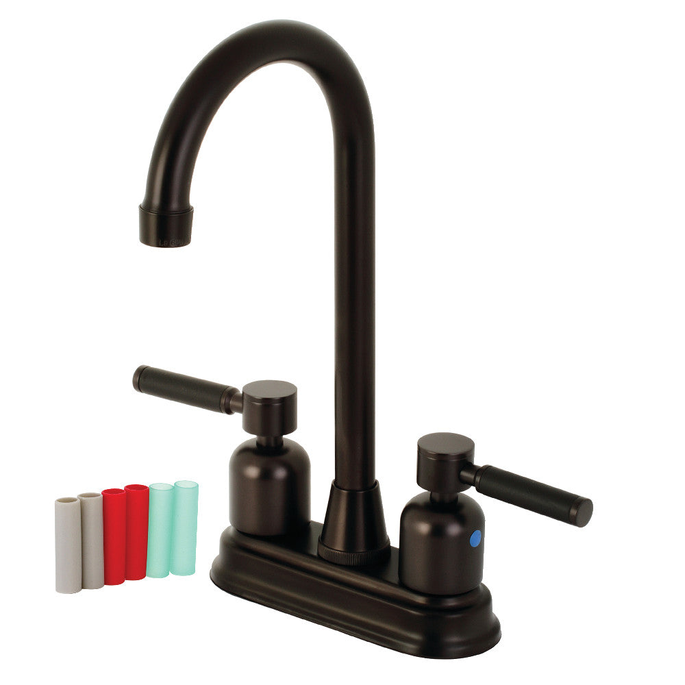 Kingston Brass KB8495DKL Kaiser Bar Faucet, Oil Rubbed Bronze - BNGBath