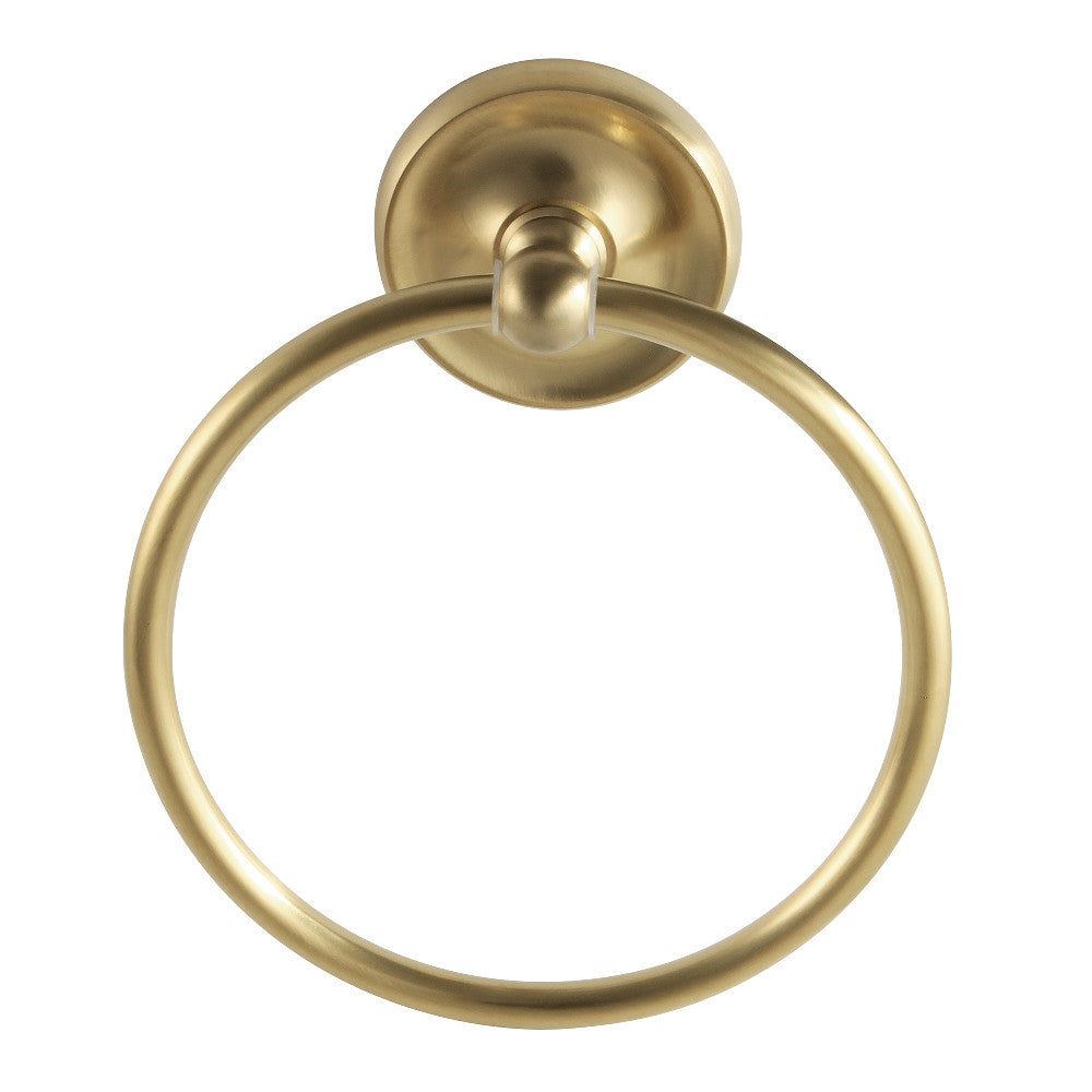 Kingston Brass BA314BB Classic Towel Ring, Brushed Brass - BNGBath