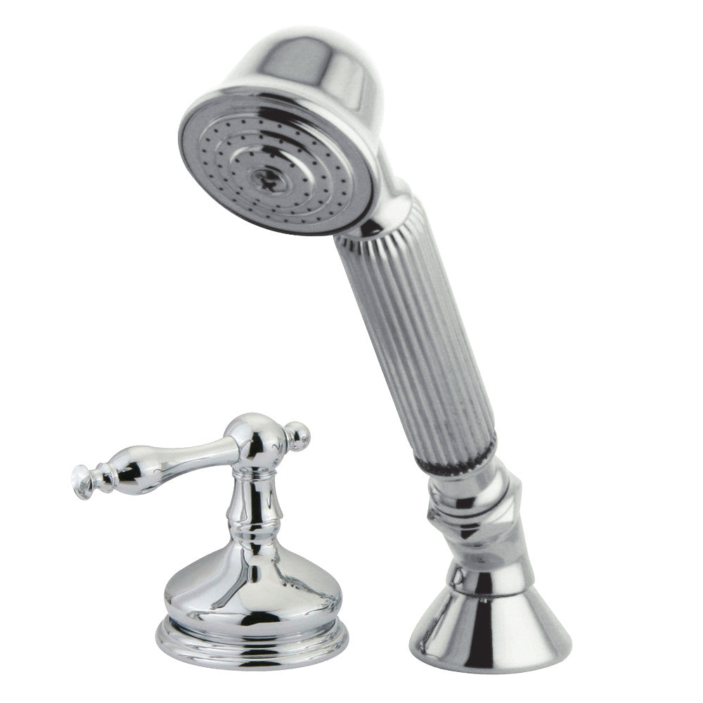 Kingston Brass KSK3331NLTR Transfer Valve Set for Roman Tub Filler, Polished Chrome - BNGBath