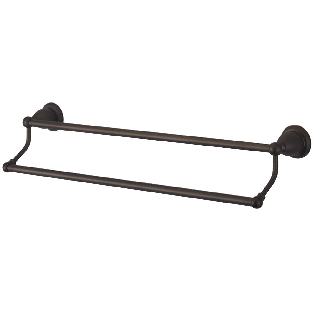 Kingston Brass BA1753ORB Heritage 24" Dual Towel Bar, Oil Rubbed Bronze - BNGBath