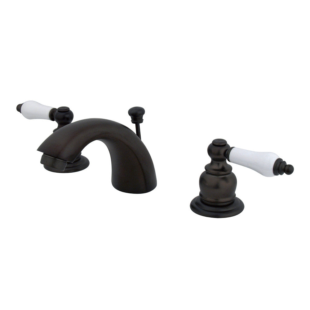 Kingston Brass KB955PL Victorian Mini-Widespread Bathroom Faucet, Oil Rubbed Bronze - BNGBath