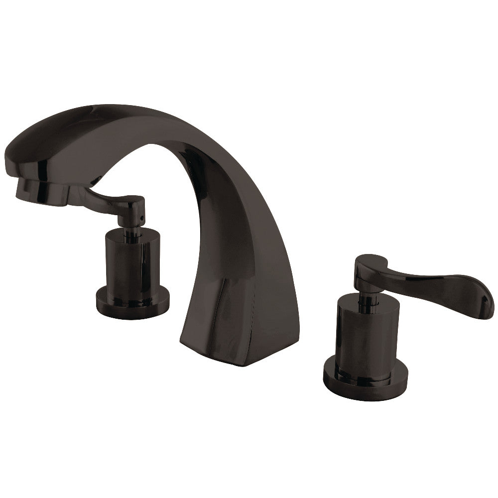 Kingston Brass KS4365DFL Vintage Roman Tub Faucet, Oil Rubbed Bronze - BNGBath