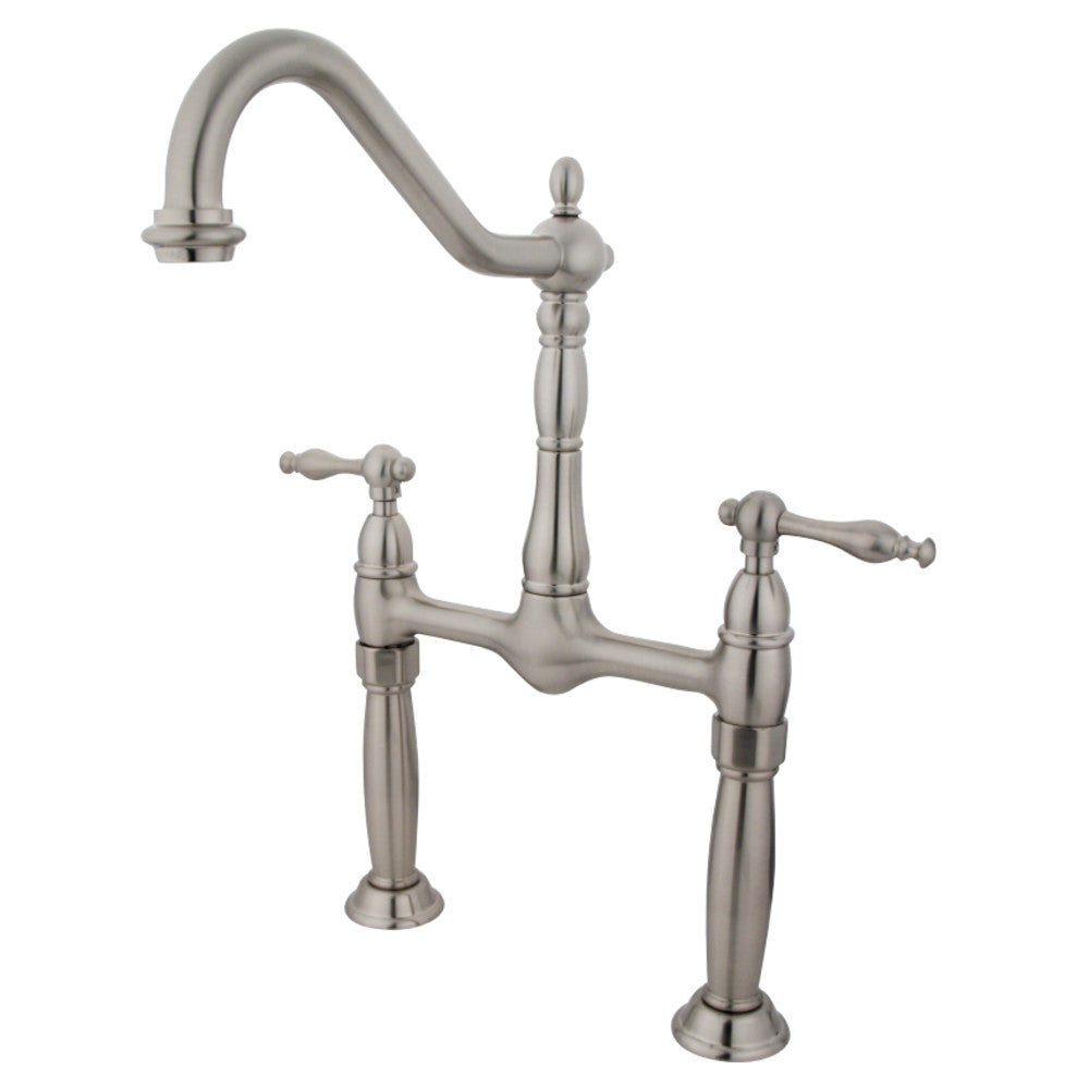 Kingston Brass KS1078NL Vessel Sink Faucet, Brushed Nickel - BNGBath