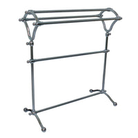 Thumbnail for Kingston Brass SCC2281 Pedestal Y-Type Towel Rack, Polished Chrome - BNGBath