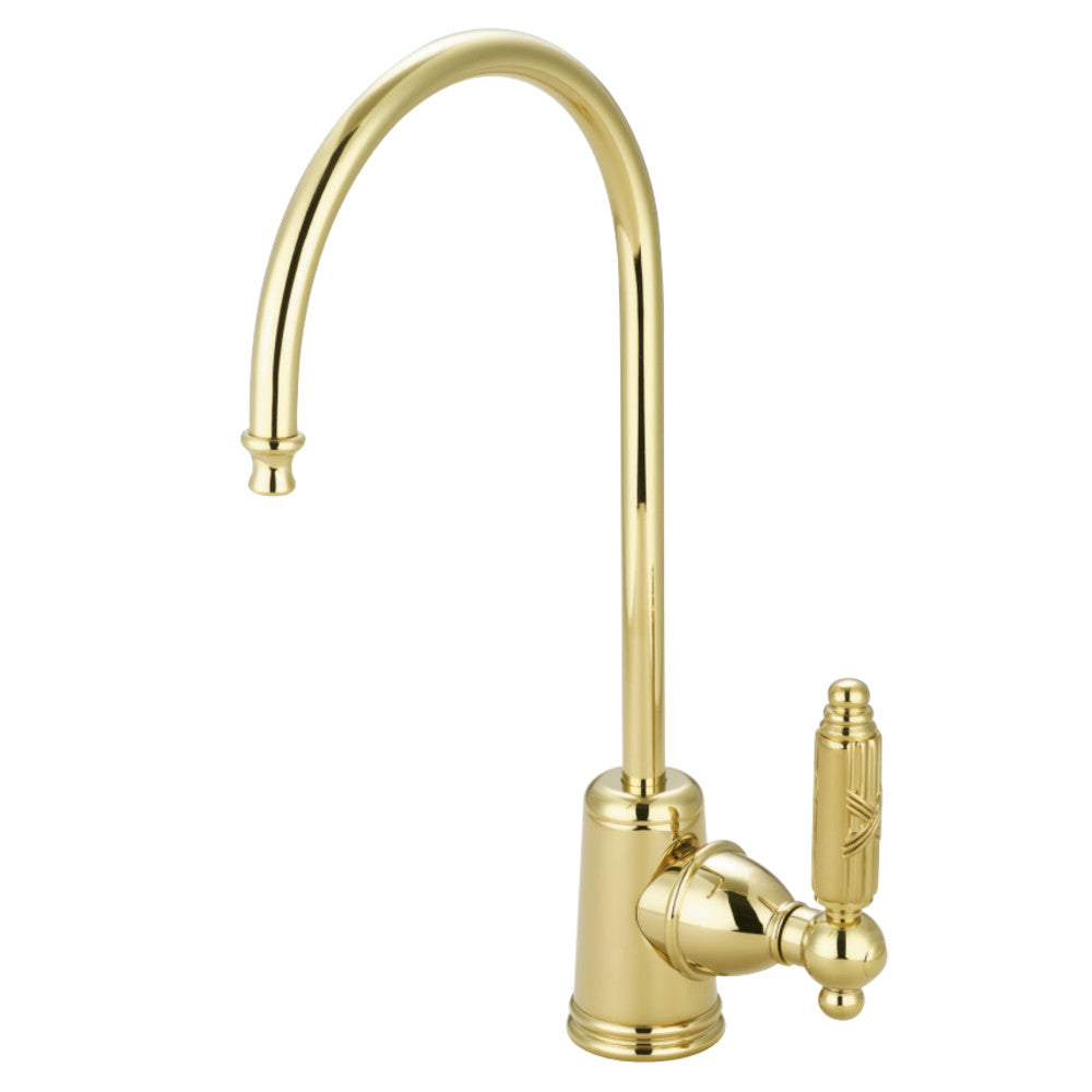 Kingston Brass KS7192GL Georgian Single Handle Water Filtration Faucet, Polished Brass - BNGBath