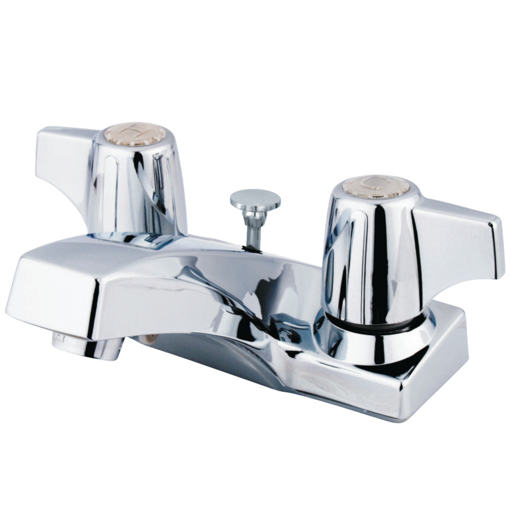 Kingston Brass GKB100B 4 in. Centerset Bathroom Faucet, Polished Chrome - BNGBath