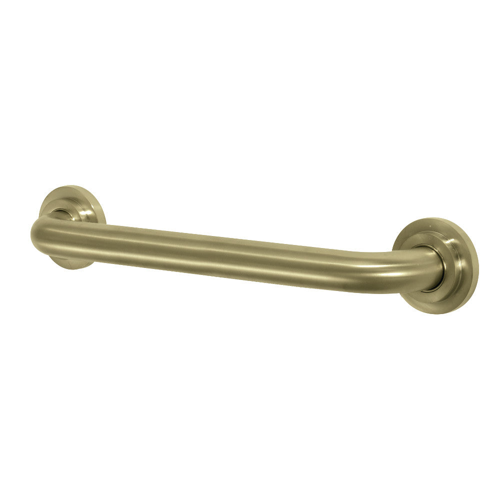 Kingston Brass DR414167 Manhattan 16-Inch Decorative 1-1/4-Inch OD Grab Bar, Brushed Brass - BNGBath