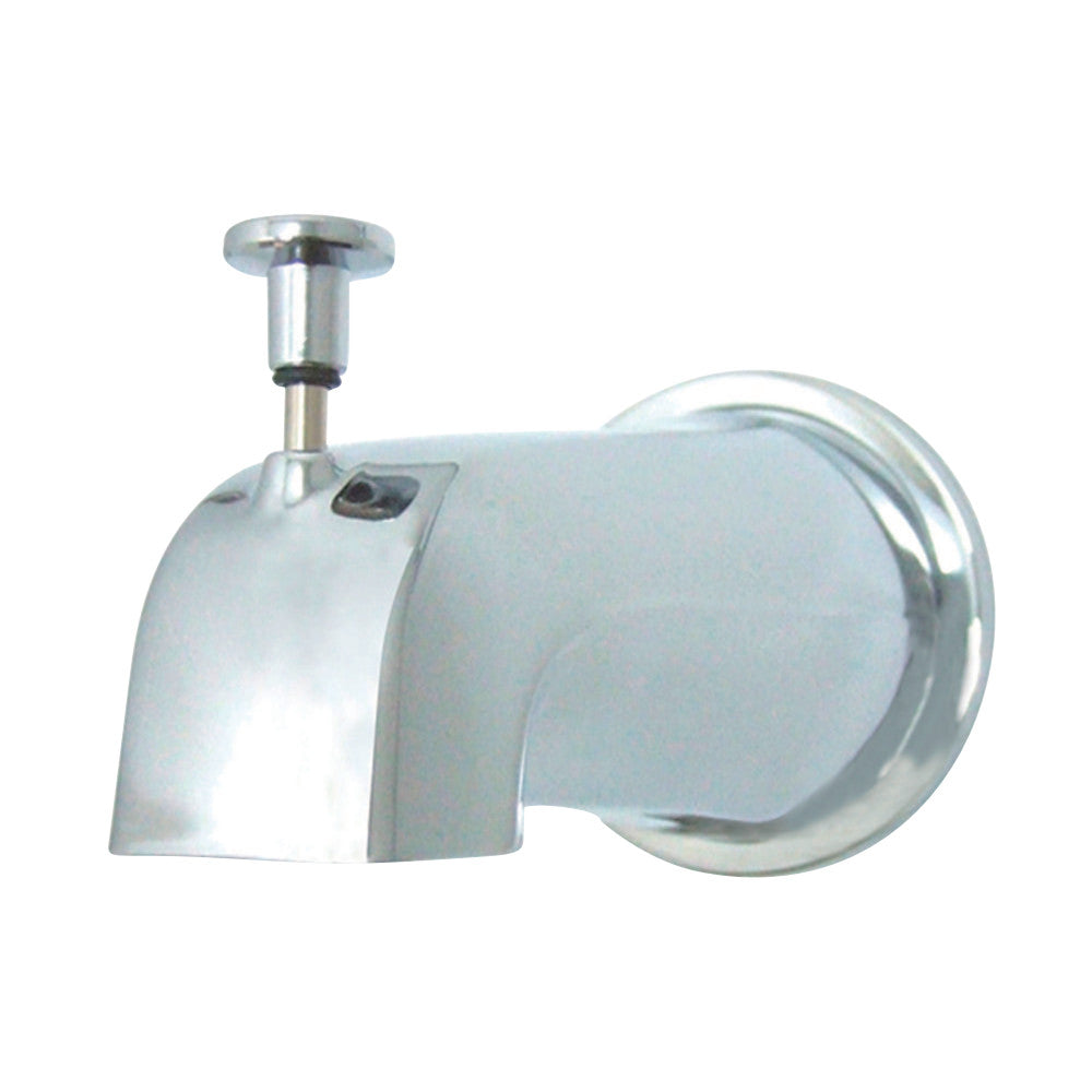 Kingston Brass K188E1 Diverter Tub Spout with Flange, Polished Chrome - BNGBath