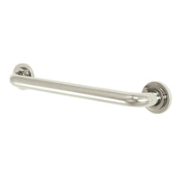 Thumbnail for Kingston Brass DR414166 Manhattan 16-Inch Decorative 1-1/4-Inch OD Grab Bar, Polished Nickel - BNGBath